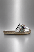 Sandalias de Esparto con Lentejuelas Metálicas | Artesanal