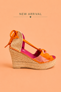 Espadrilles de Cuña con Tiras al Tobillo | 4 Colores