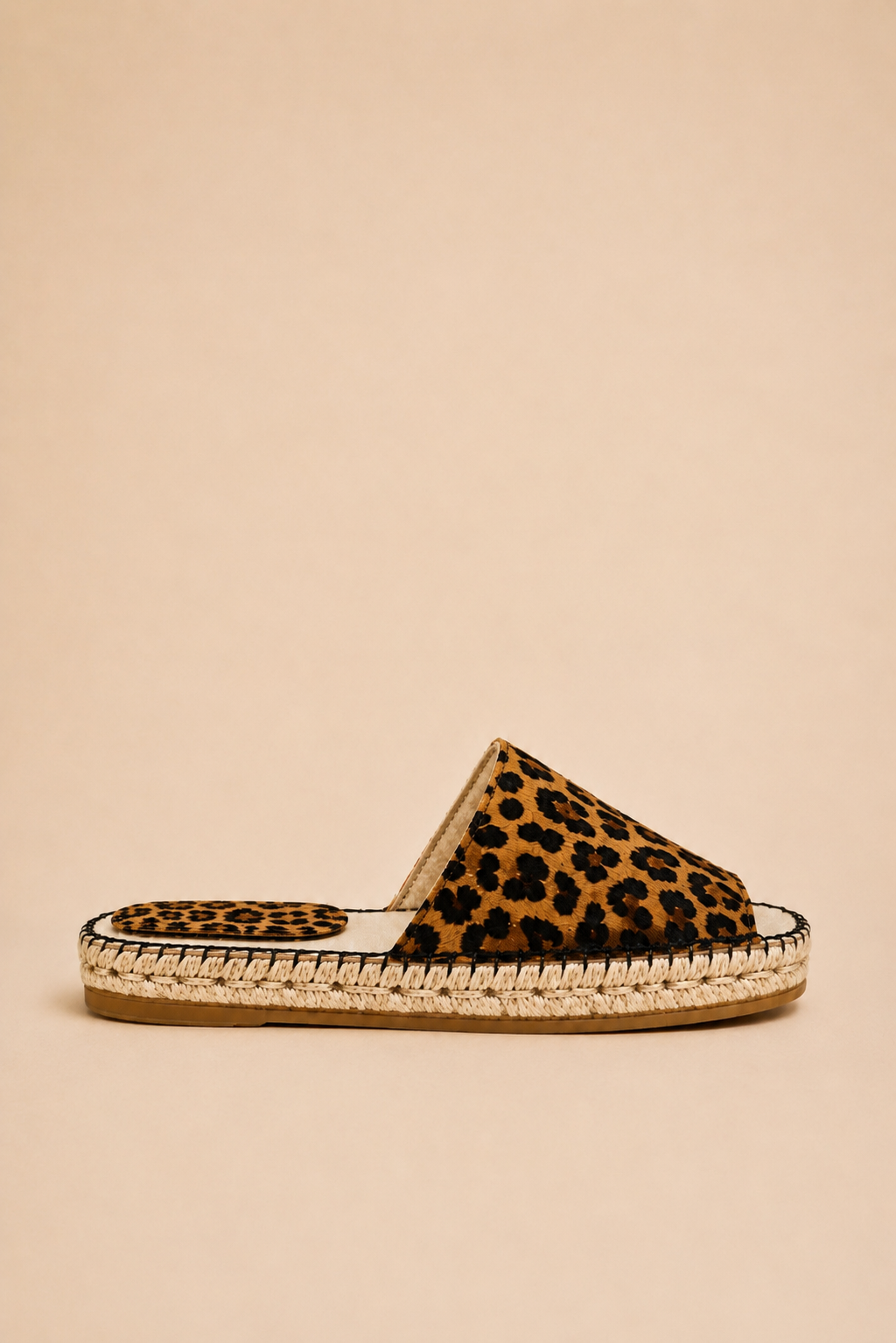 Espadrille- Sandalias Estampado Leopardo | Suela de Esparto Artesanal