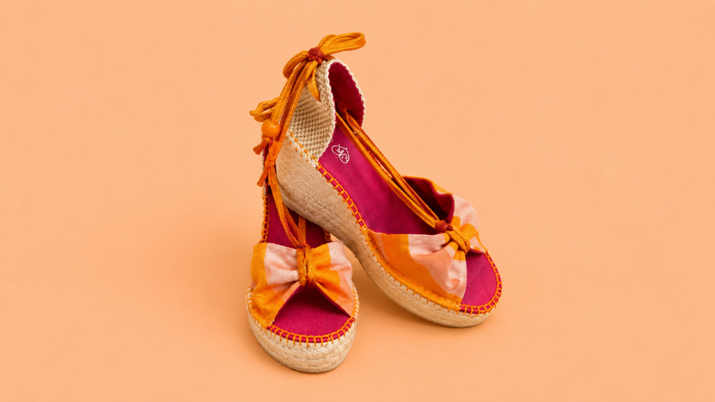 Espadrilles de Cuña con Tiras al Tobillo | 4 Colores