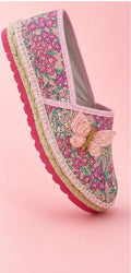 Espadrille Liberty con Mariposa de Ganchillo — Edición Limitada